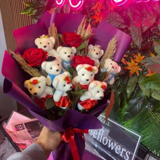 ayıcık ve yapaygül