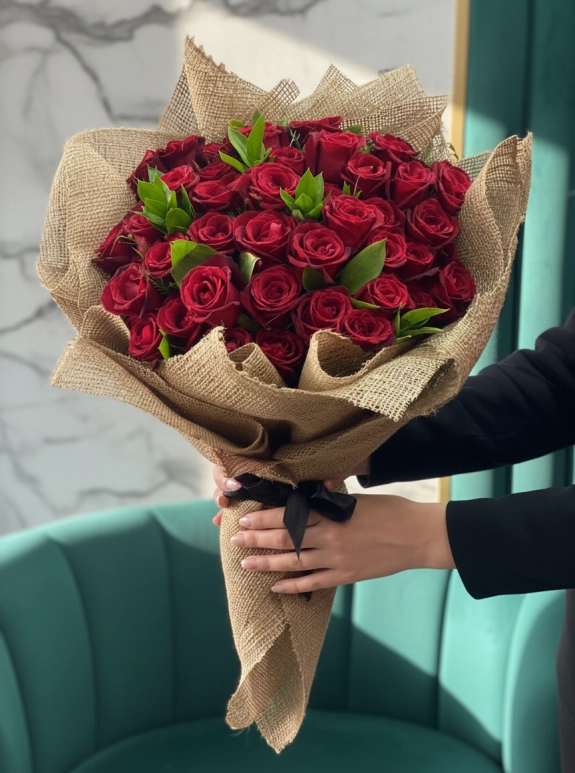 30 Lu Gül Buketi