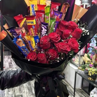 çikolatayı sevenlerin buketi
