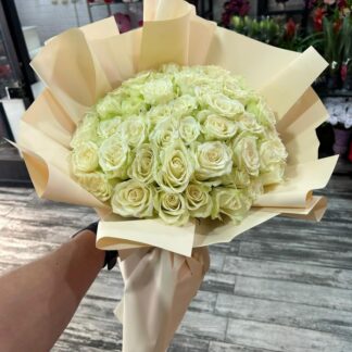 50 adet beyaz ithalgül