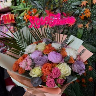 şakayık ve güller